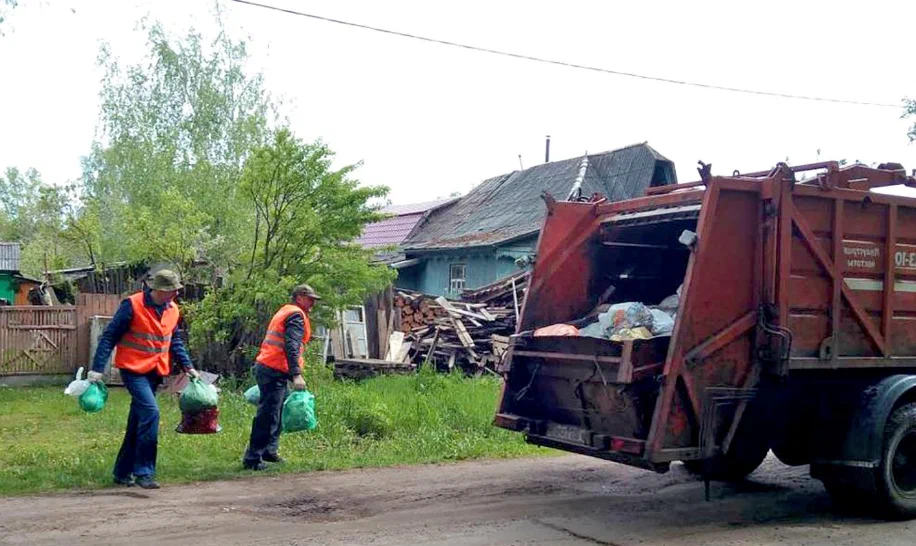 Вывоз мусора из частного дома в Астрахани в октябре