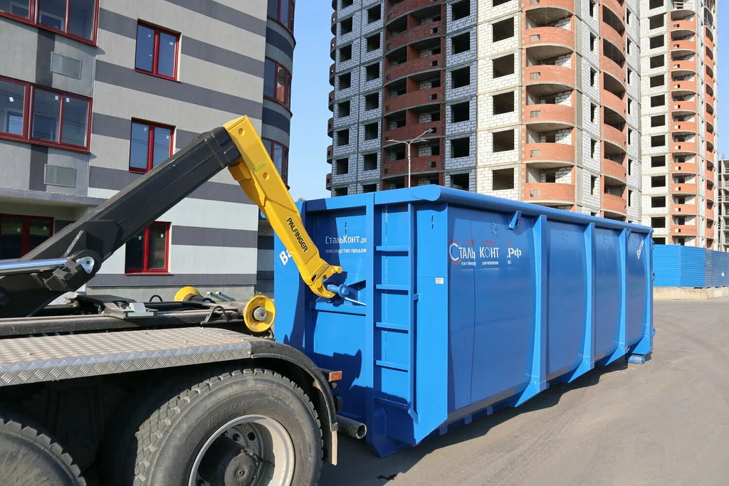 Аренда контейнера для мусора в Астрахани в октябре